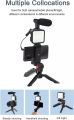 Video Making Vlog Gimble / Tripod Kit AY-49 With Microphone and And Light For Live Broadcast | YouTube | TikTok | Online Meeting. 