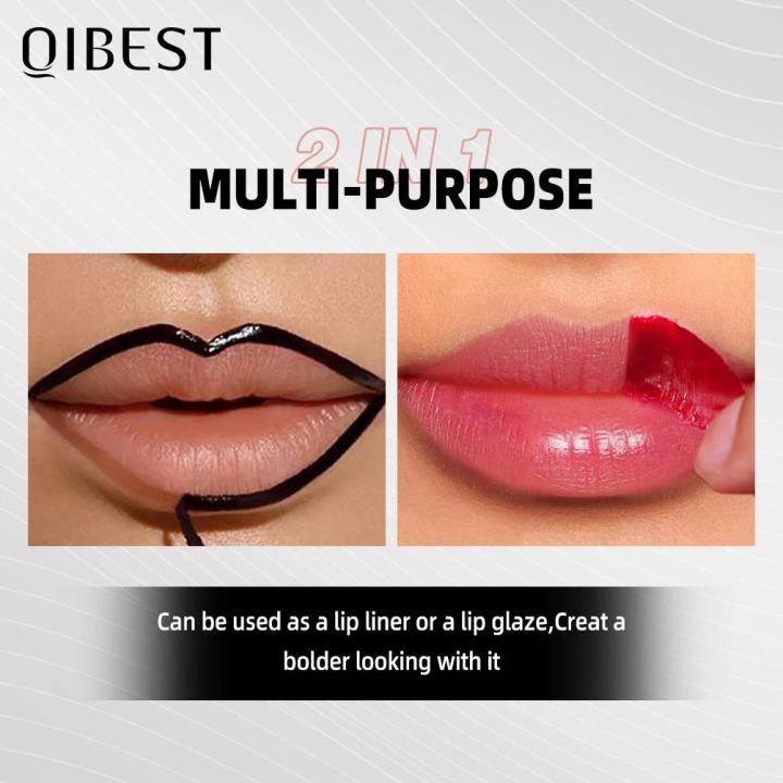 QIBEST%20Lip%20Liner%20Peel%20Off%20Tattoo%20Lipgloss%20Waterproof%20Long%20Lasting%20Matte%20Lip%20Tint%20Brown%20Contour%20Tear-off%20Lip%20Stain%20Cosmetics%20-%20Image%203