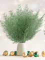 【Clearance sale】 10pcs Pine Needles Christmas Atmosphere Decoration Greenery Decoration Christmas Accessories Artificial PE Pine Branches. 