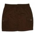 IZOD Women's Brown Linen Skirt. 