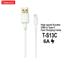 Tranyoo T-S13C High Speed Durable USB to Type-C Fast Charging Cable. 