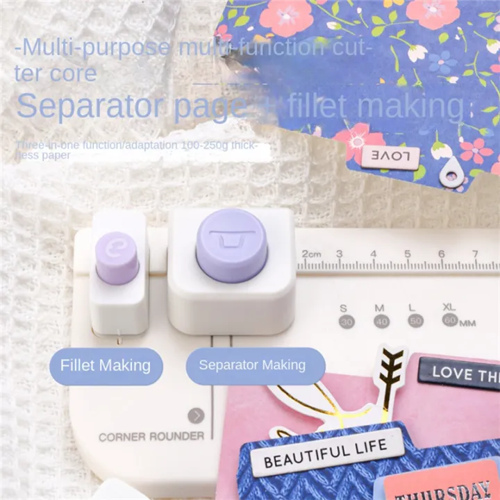 Paper Text Tabs Machine Tab Punch Board DIY Bookmark Production Board for Separating Pages ...