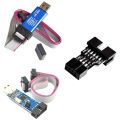 Arduino USBASP USBISP AVR Programmer USB ISP USB ASP ATMEGA8 ATMEGA128 Support Win7 64K 10Pin To 6 Pin Adapter Board. 