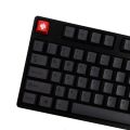130 Keys Minimalist black Keycap Cherry Profile PBT Keycaps Dye Sublimation Japanese Key Caps For MX Switch Mechanical Keyboard. 