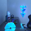 Decorate office bedroom background light RGB light triangle LED quantum wall light smart pick up rhythm bedside light. 