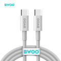 Genuine BWOO X192 65W Type C to C PD Fast Charging Date Cable For Laptop Smartphones. 