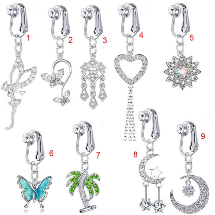 Women%20Navel%20Rings%20Faux%20Piercing%20Cartilage%20Clip%20Navel%20Clip%20on%20Fake%20Belly%20Rings%20Body%20Jewelry%20Belly%20Button%20Rings%20-%20Image%202