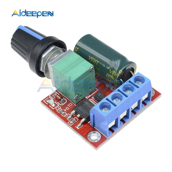 DC%204.5V-35V%200-5A%2090W%20PWM%20DC%20Motor%20Speed%20Controller%20Module%20Adjustable%20Speed%20Regulator%20Control%20Governor%20Board%20Switch%2012V%2024V%20-%20Image%202