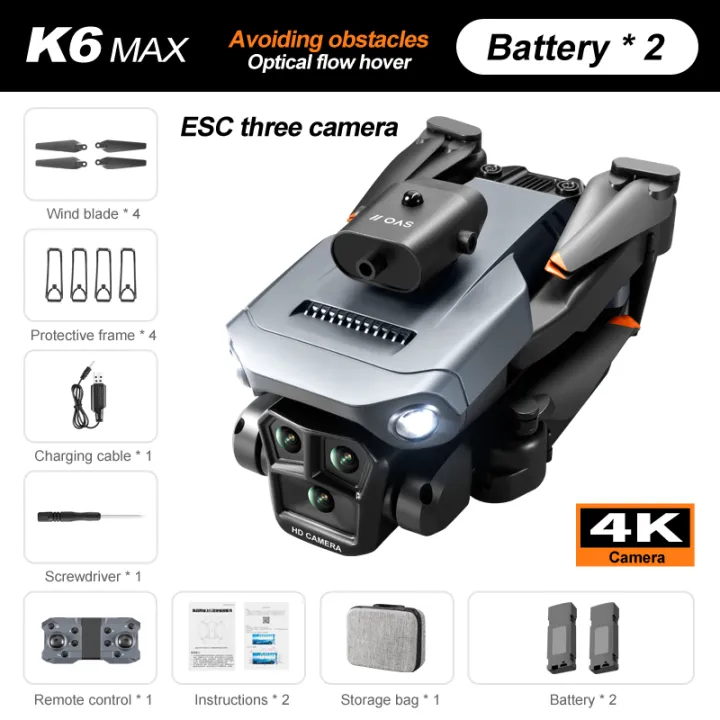K6%20MAX%20Drone%204K%20With%20Three%20ESC%20Cameras%20Easy%20Fly%20Obstacle%20Avoidance%20RC%20Helicopter%20Optical%20Flow%20Hovering%20Toy%20Dron%20Free%20Return%20-%20Image%208