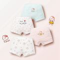4Pcs/lot Baby Girls Cartoon Underpants Kids Underwear Cotton Panties Toddler Children Breathable Underwear 2-11Y ﻿. 