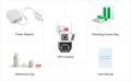 GV-TECH 3MP 4G Triple Lens CCTV Camera with Two Way Audio, Night Vision Color (code:1027A). 