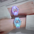 [With Box] Zaiyarou KK Hello Kitty Children Watches LED Digital Watch for Children Life Waterproof Girls Luminous Watch Kids Watches Toy Student Watch Gifts. 