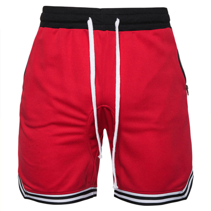 RD Men Shorts Basketball Stripe Casual Short Pants Meh Beathable Summer Shorts