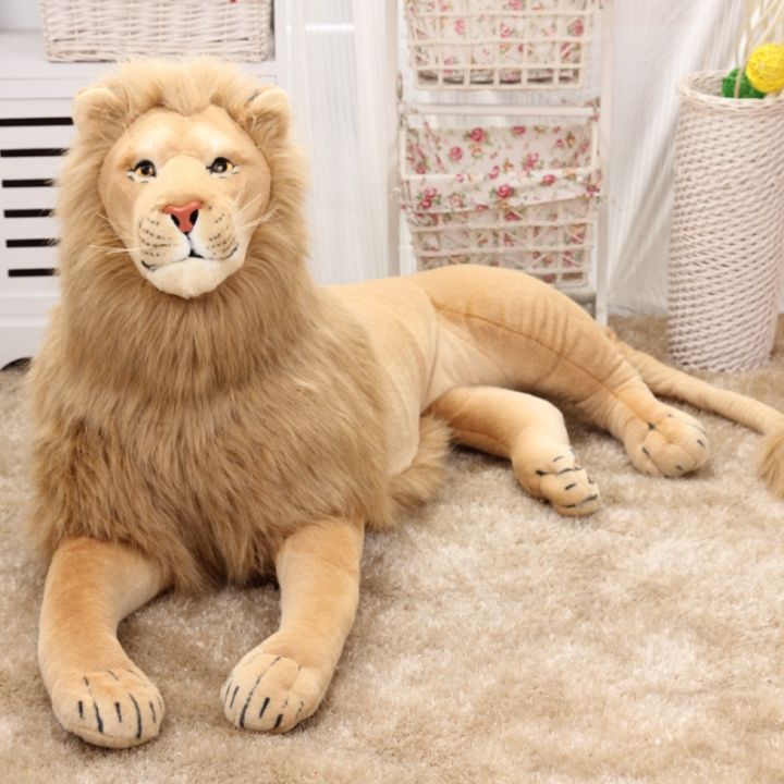 Big%20Size%2080cm/110cm/120cm%20Real%20Life%20Lion%20Leopard%20Stuffed%20Plush%20Toys%20Simulation%20Artificial%20Animal%20Doll%20Home%20Decor%20Accessories%20-%20Image%203