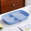Kitchen accessories Divided Dish Diet Reusable Dinner Plate Kitchen Dinnerware Portion Plates For Adults 3 Compartments Microwave Safe XINYAN. 
