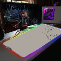 Wenefang Mouse Pad RGB Mat Gaming Accessories Gamer Keyboard Computer Desk Mause Ped LED Light Mouse Mats Gamers Keyboard Table Mousepad. 
