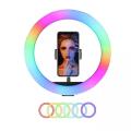 10" LED RGB studio ring light tiktok ring photo ring light for tiktok youtube Light only. 