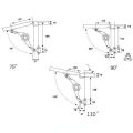 Suprt niture Hardware  Hydraulic Randomly Stop Hinges Kitchen Cabinet Door Adjustable  Hinge niture Lift Up Flap Stay. 
