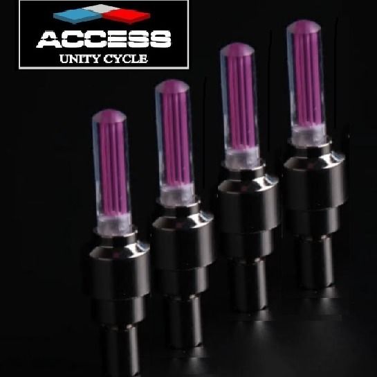 4PCS%20Bicycle%20Car%20Tire%20Valve%20LED%20Light%20Waterproof%20Multi%20Color%20Wheel%20Light%20-%20Image%203