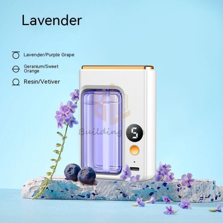 【WEJA】Digital Display Automatic Fragrance Machine Aromatherapy Machine Lasting Fragrance Room Bedroom Toilet Fragrance Hotel Air Freshener Toilet Deodorant Aromatherapy Indoor Fragrance Diffuser
