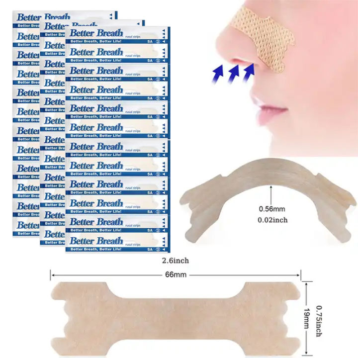 【HOT】 Improve Breath Nasal Strips Snoring Help Breathe Better Easy ...