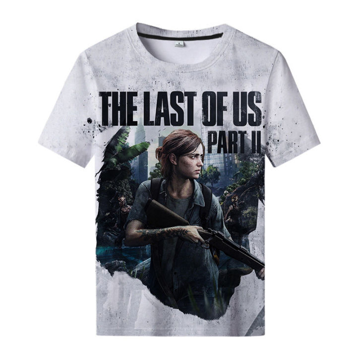 New Women The Last of Us Part II Games 3D Printed T-shirt Streetwear Men Fashion T Shirt Harajuku Kids Cosplay Tees Tops Clothes