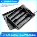 2 3 4 Slots Aa Aaa Diy Holder Storage Case Box With Switchcover For 18650 Aa Standard Container. 