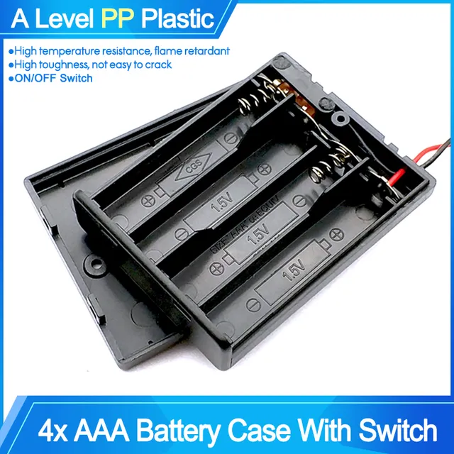 2%203%204%20Slots%20Aa%20Aaa%20Diy%20Holder%20Storage%20Case%20Box%20With%20Switchcover%20For%2018650%20Aa%20Standard%20Container%20-%20Image%204