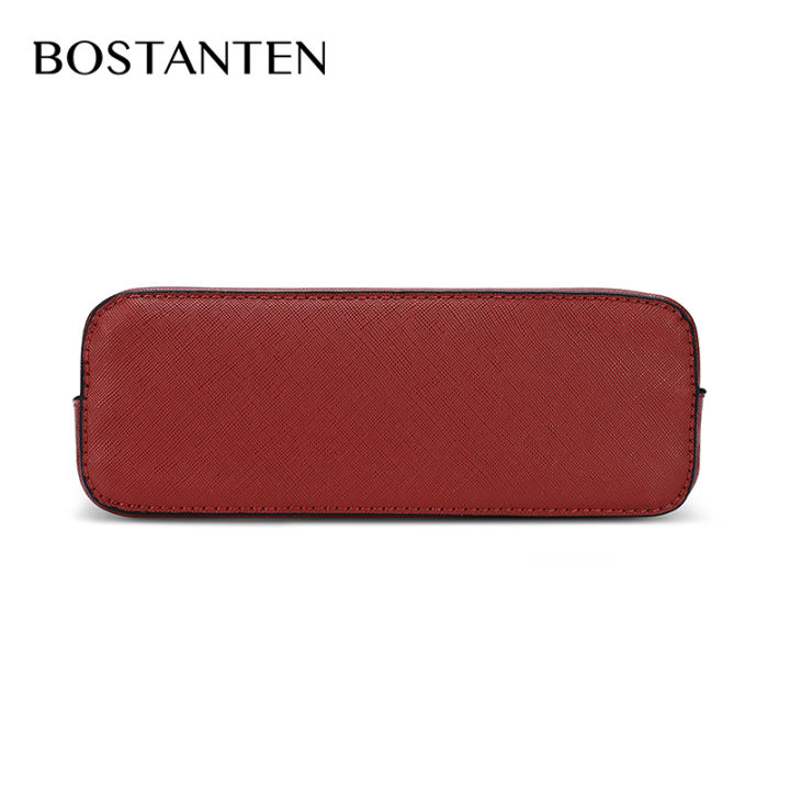 BOSTANTEN%20Women's%20Shoulder%20Bags%20For%20Women%20PU%20leather%20%20Zippers%20Sling%20Bag%20Pack%20-%20Image%206