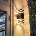 Lampu LED dekorasi dinding, lampu dinding LED, lampu Sconce tahan air, lampu tangga eksternal, lampu masuk, lampu dekorasi rumah. 