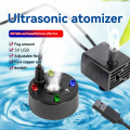 2-IN-1 USB 5V Water Pump Ultrasonic Atomizer Mist Maker Water Fogger Atomizer Pond Garden Rockery Fish Tank Humidifier. 