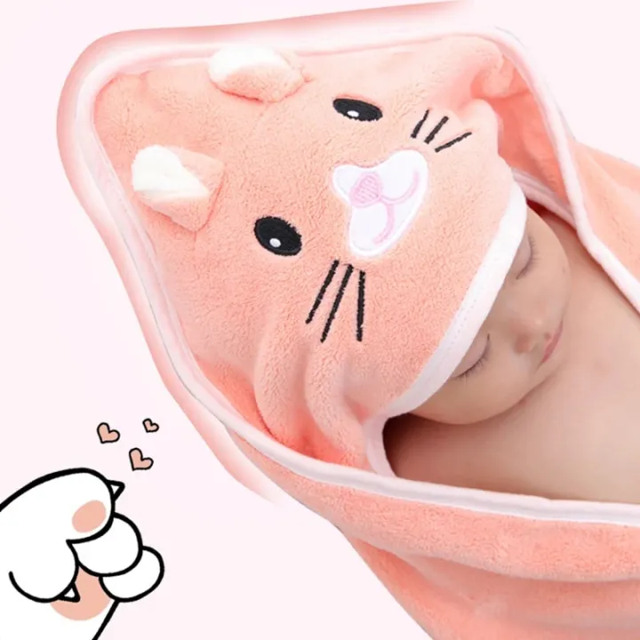 Baby%20Infant%20Bath%20Towels%20Baby%20Cartoon%20Coral%20Fleece%20Towel%20Newborn%20Baby%20Blanket%20with%20Hood%20Baby%20Bathrobe%20Infant%20Babys%20Stuff%20-%20Image%205