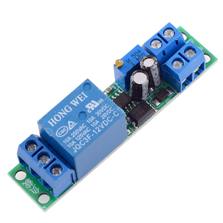 Dc 12v Adjustable Trigger Timing Timer Delay Turn Off Delay Timer ...