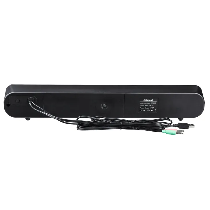 ELEGIANT%20Mini%20Wired%20Soundbar%20Stereo%20USB%20Powered%20Computer%20Speakers%20LED%20Light%20Volume%20Control%20With%20Mic%20for%20TV%20PC%20Tablets%20Desktop%20Projector%20-%20Image%208
