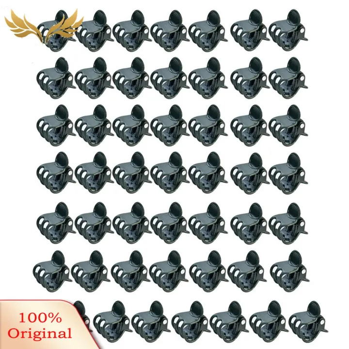 SuperRide Orchid Support Clips 50/100 Pcs Plant Clips for Orchids Climbing Plants Reusable Support Clips for Stems Vines Stalks Keep Plants Growing Upright Plant Support Clips