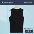 Montagut Vest Men's Cooling Quick-Drying Summer Thin Section Traceless Fitness Exercise Sleeveless Wear Undershirt Bottoming Shirt. 