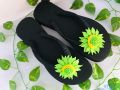 Slippers for Girls Kids - Flower Designs new design rubber slippers for baby girls Size 1,2,3. 