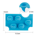 LKPCIGCXM Silicone Sharks Fin Shape Ice Tray for Freezer,Diy Sharks Fin Jello Mould Mold, Sharks Lovers Ice Molds Gift 2pcs. 