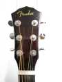 Fender CD-140SCE Spruce Solid Top | Rosewood Cutaway Dreadnought Electro Acoustic Guitar (Natural). 