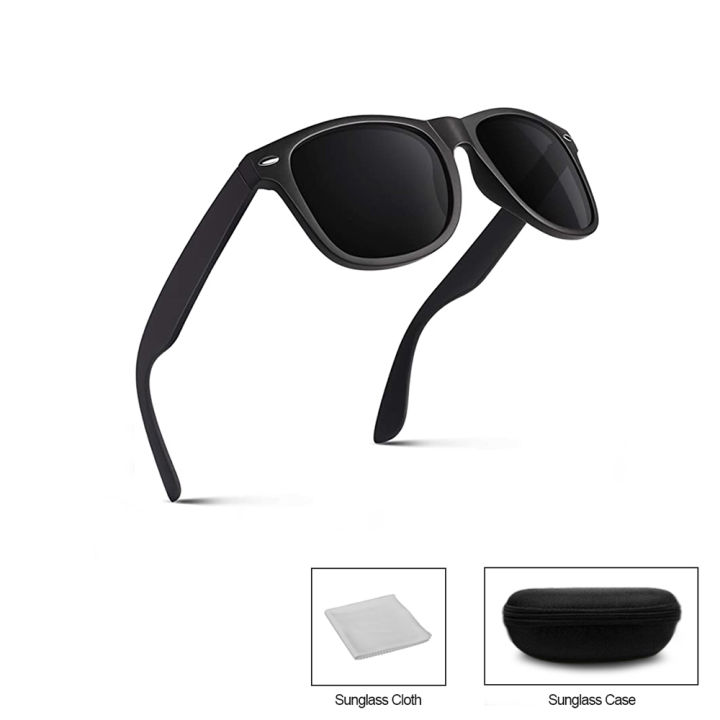 Classic Summer Sunglasses for men & women - Black
