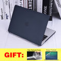 Complete Protection Package: MacBook Air 13 M2-2022 Matte Black Laptop Case with Bonus Keyboard Cover and Screen Protector!. 