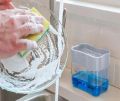 2 in one Special Soap Detergent Pump, Kitchen Scrubbing Liquid Detergent Dispenser Press-Type Liquid Box Scouring Pad Dishwashing Soap Box Kitchen Accessories. 