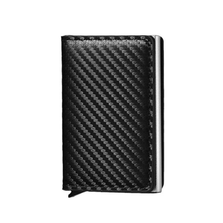 Card%20Box%20Rfid%20Men'S%20Anti-Theft%20Card%20Holder%20Automatic%20Degaussing%20Pop-Up%20Pu%20Leather%20Large%20Capacity%20Aluminum%20Alloy%20Card%20Holder%20Mini%20Wallet%20-%20Image%208