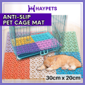 HAYPETS Anti-slip Pet Cage Mat Floor Mat Plastic Mat Pet Mat. 