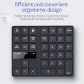 533 35 Keys 2.4G Ultra-thin Design Charging Digital Keyboard. 
