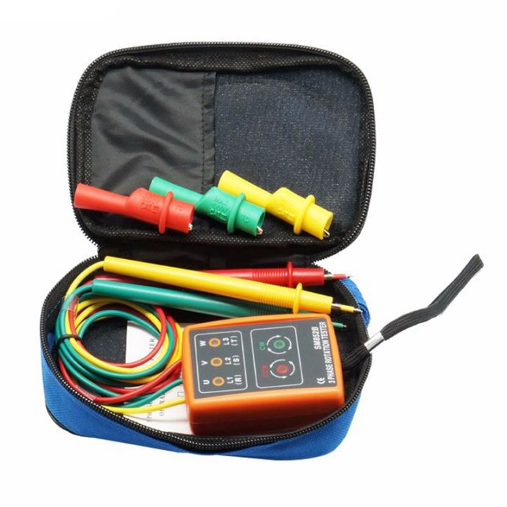 Tester Indicator Detector Meter LED Buzzer with Portable Pouch