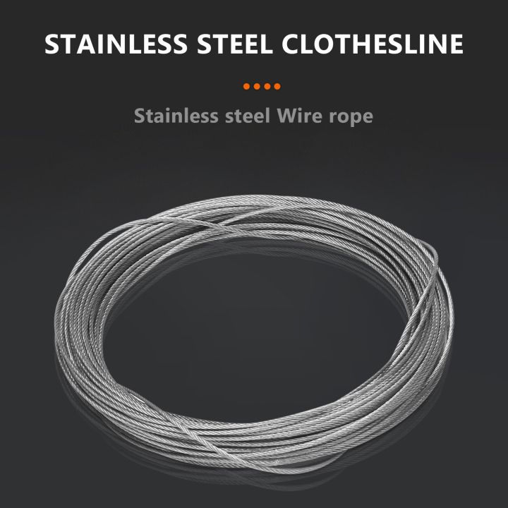STAINLESS%20Steel%20Wire%20Rope%20Cable%20Rigging%20Extra,%20Length:15m%20Diameter:1.0mm%20-%20Image%206