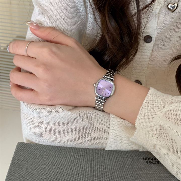 Light%20Luxury%20Watch%20Women%20Ice%20Transparent%20Blue%20Square%20Women%20Steel%20Belt%20Small%20Dial%20Women%20Watch%20-%20Image%203