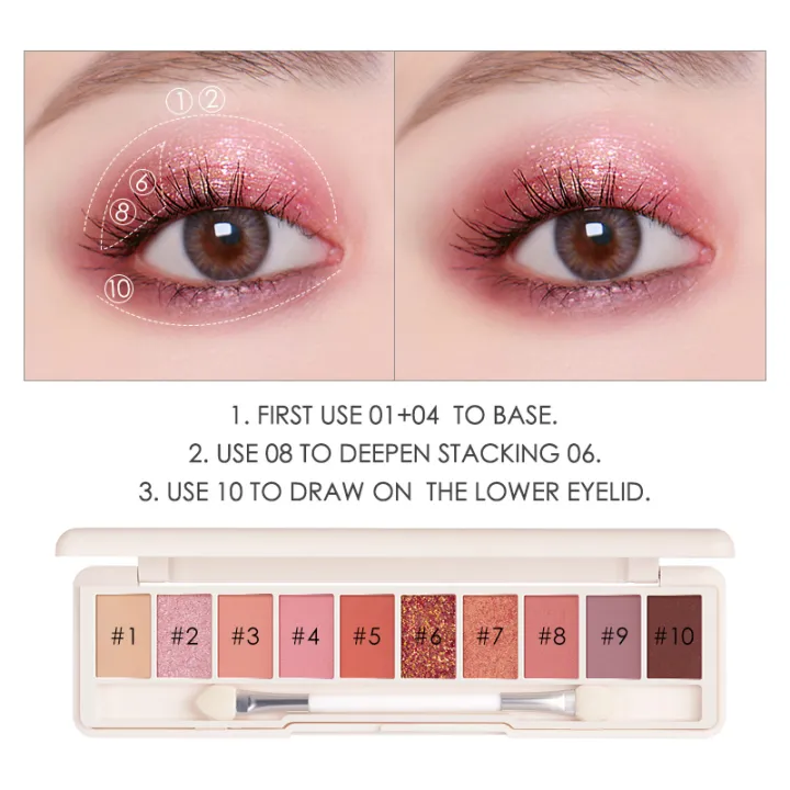 FOCALLURE%2010%20Color%20Eyeshadow%20Palette%20Long%20Lasting%20Colorful%20Eye%20Shadows%20Pallet%20Glitter%20Highlighter%20Shimmer%20Eye%20Makeup%20Cosmetics%20-%20Image%203