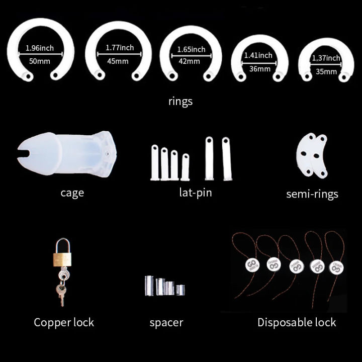 18+%20Silicone%20Chastity%20Cage%20Male%20%20Lock%20With%205%20%20Rings%20%20Toys%20For%20Sissy%20Men%20Femboy%20Stretcher%20BDSM%20%20%20Urethral%20Device%20Sex%20Toys%20-%20Image%205
